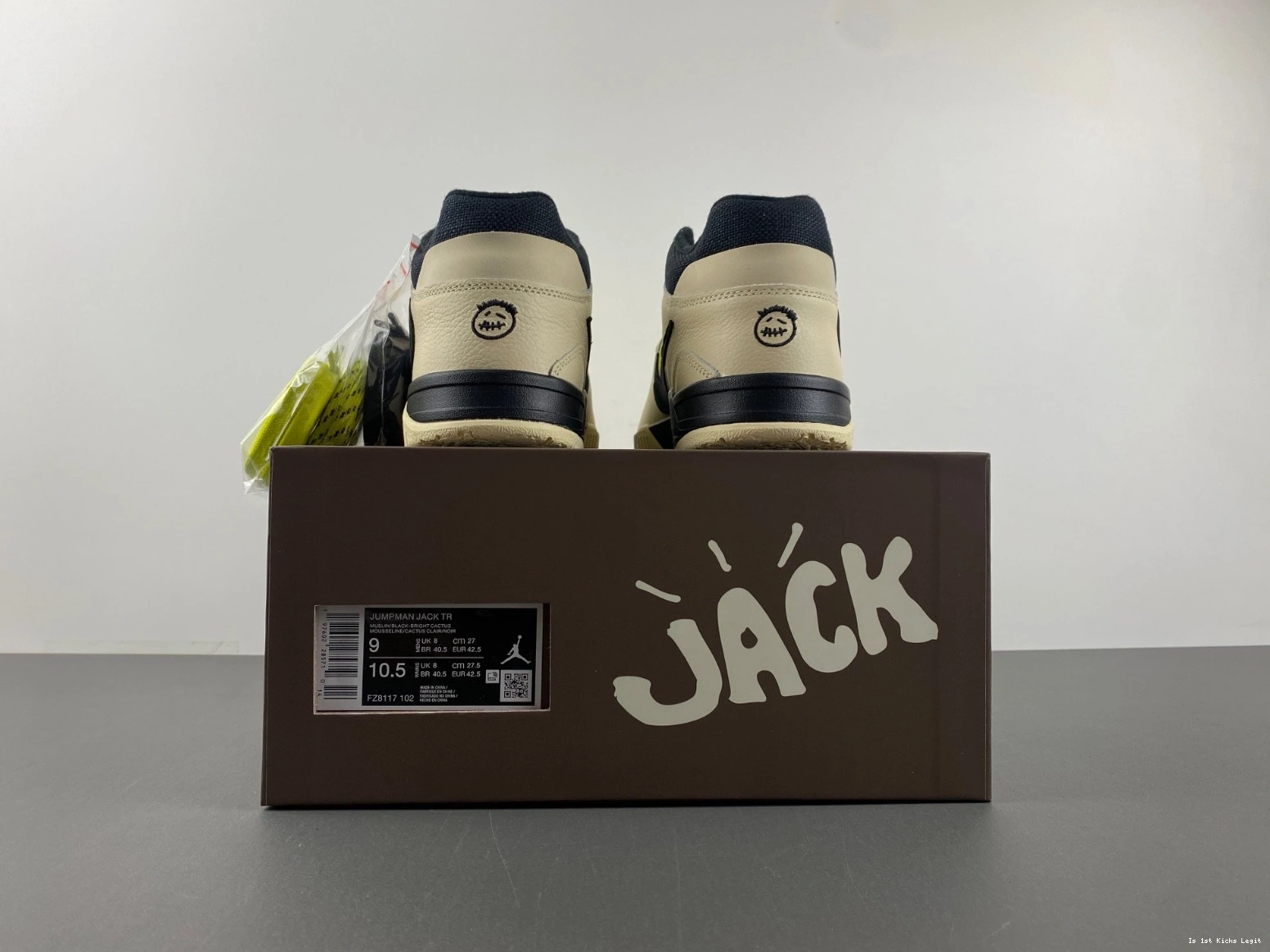 Jack Jordan x Cactus “Bright FZ8117-102 Travis Scott TR Jumpman 1120